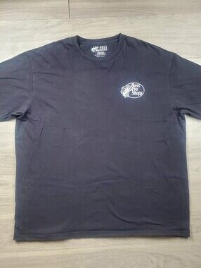 Bass Pro Shops Smells Like Freedom Shirt Men's 2XL Black Fishing Hunting Graphic